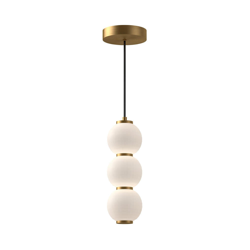 Alora Lighting BIJOU PD530313AGOP Pendant - Aged Gold