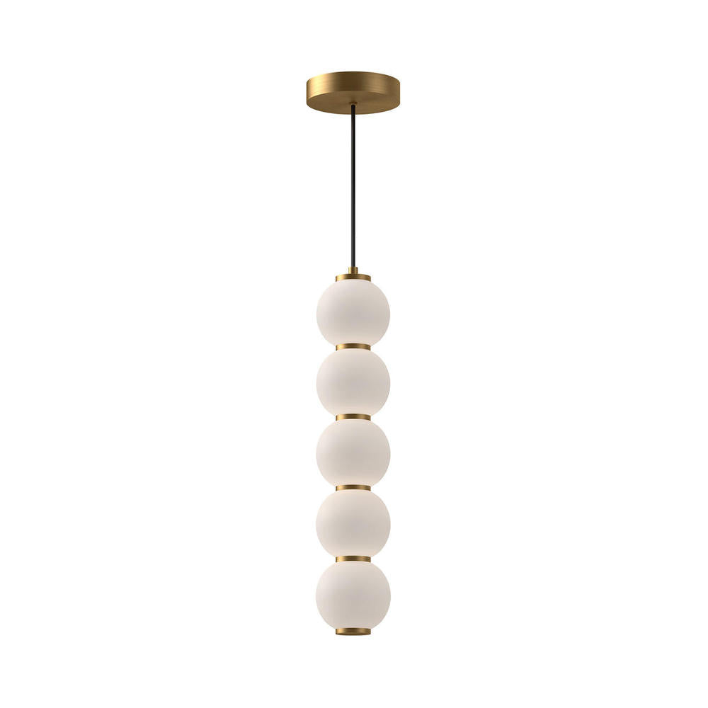 Alora Lighting BIJOU PD531515AGOP Pendant - Aged Gold