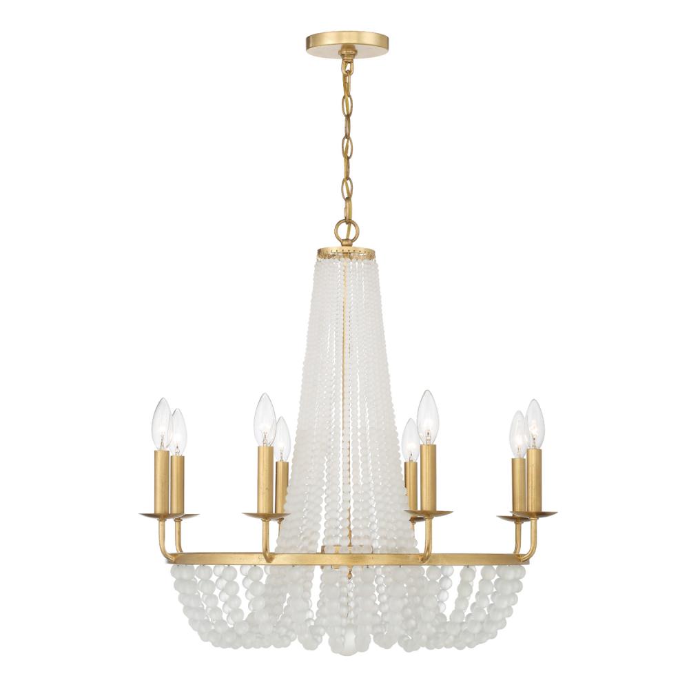 Crystorama BELLA BLA-10668-GA Chandelier Contemporary - Antique Gold