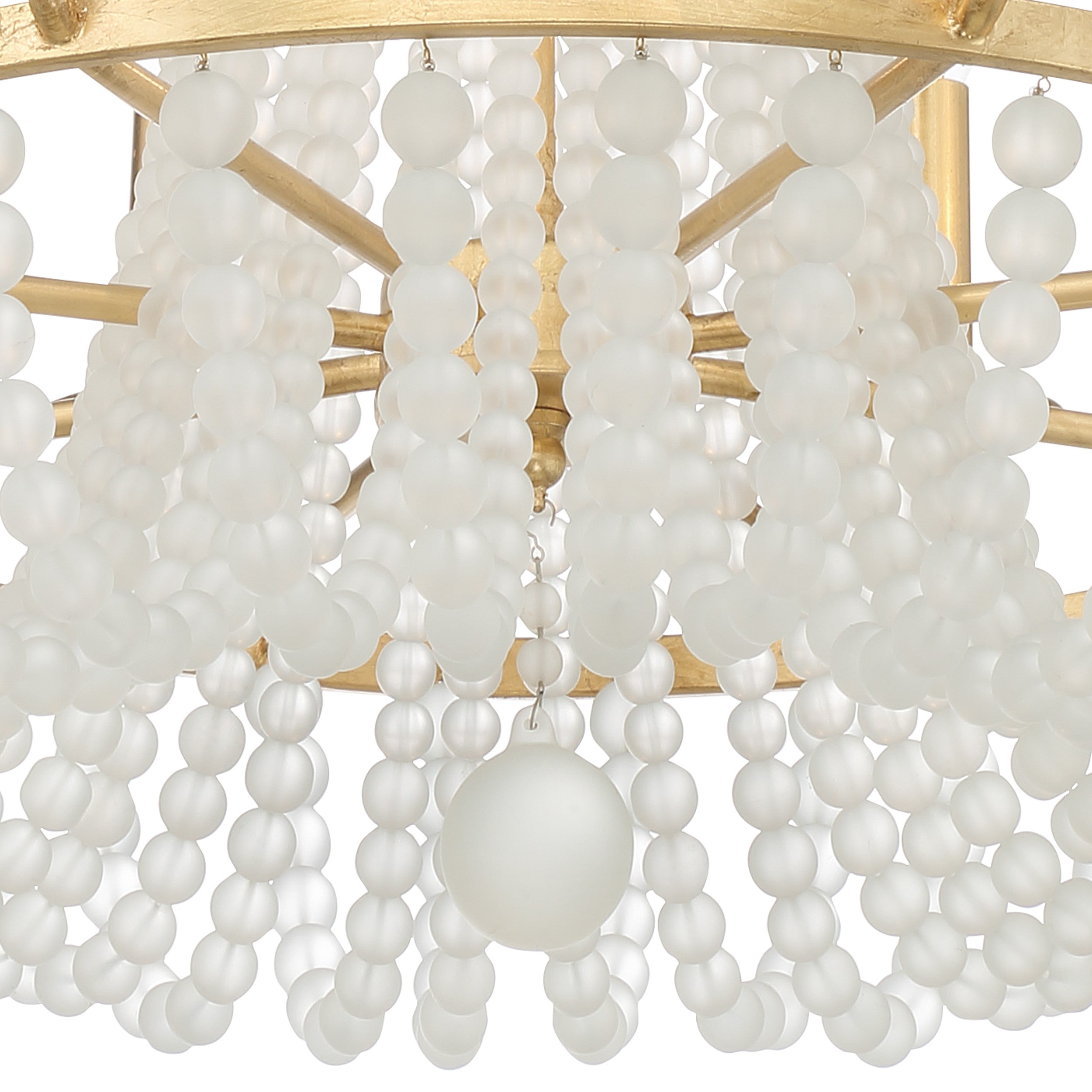 Crystorama Bella BLA-10668-GA – 26 Inch – 8 Light – Chandelier – Antique Gold – Damp Rated
