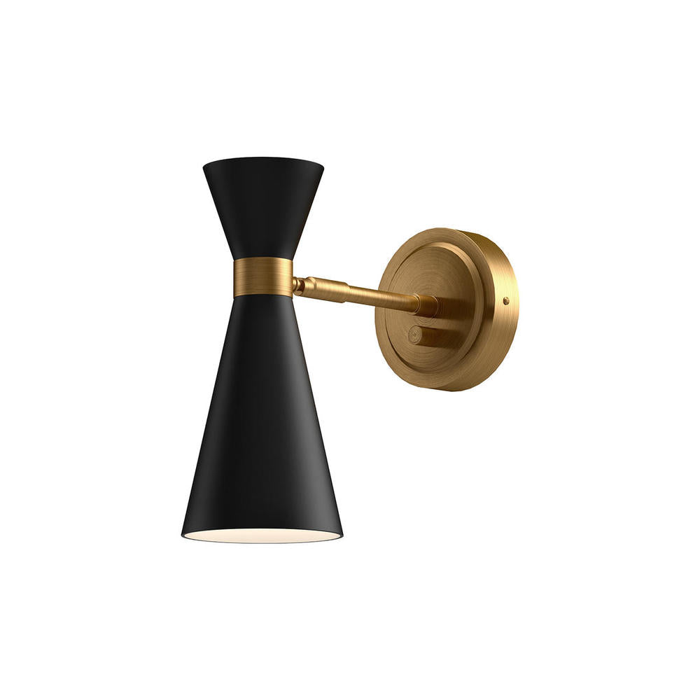 Alora Lighting BLAKE WV574404MBAG Bathroom Fixture - Aged Gold Matte Black