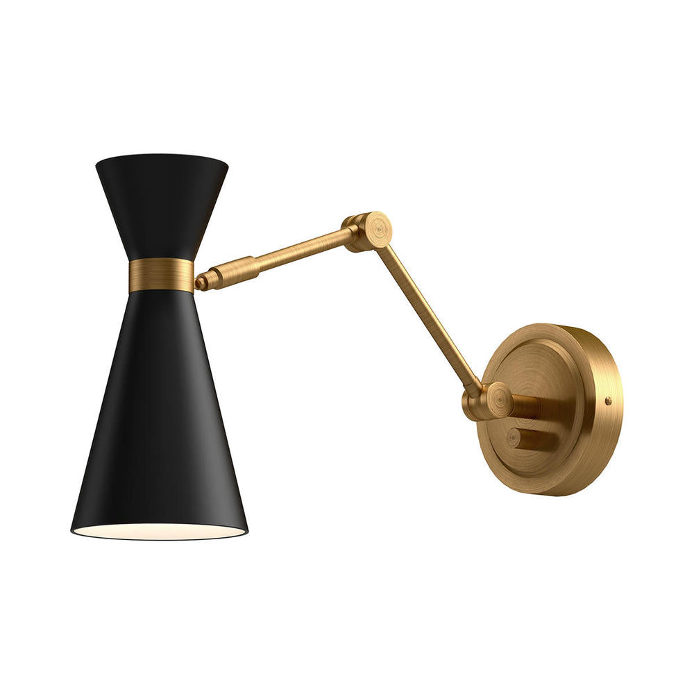 Alora Lighting BLAKE WV574524MBAG Bathroom Fixture - Aged Gold Matte Black