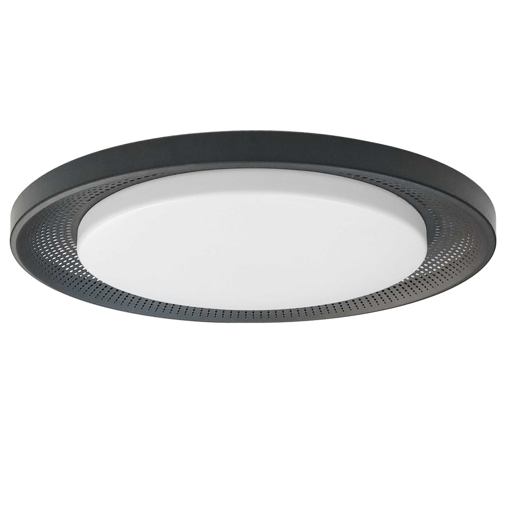 Dainolite BOULLIER BLL-1730LEDFH-MB Flush Mount Modern - Matte Black