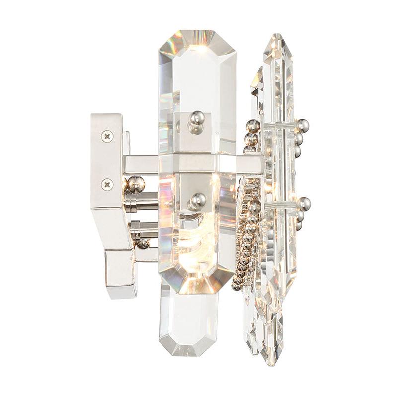 Crystorama Bolton BOL-8883-PN – 25.25 Inch – 3 Light – Bath Vanity Light – Polished Nickel – Damp Rated