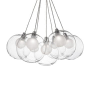Bolla 17-in Chrome LED Chandeliers