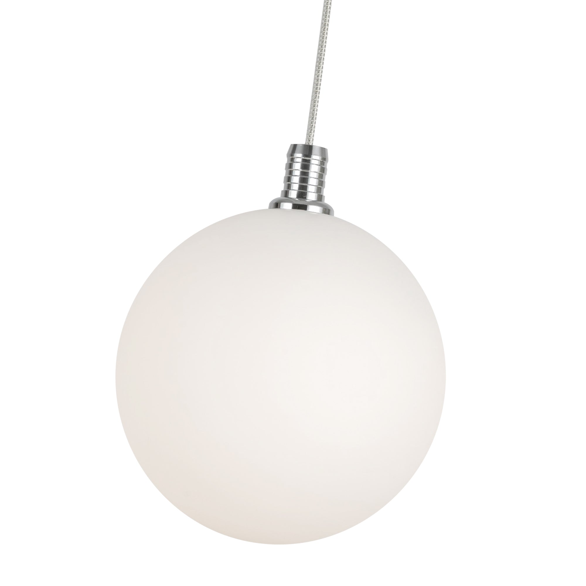 Bolla 5-in Opal Glass LED Pendant
