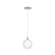 Bolla 6-in Chrome LED Pendant