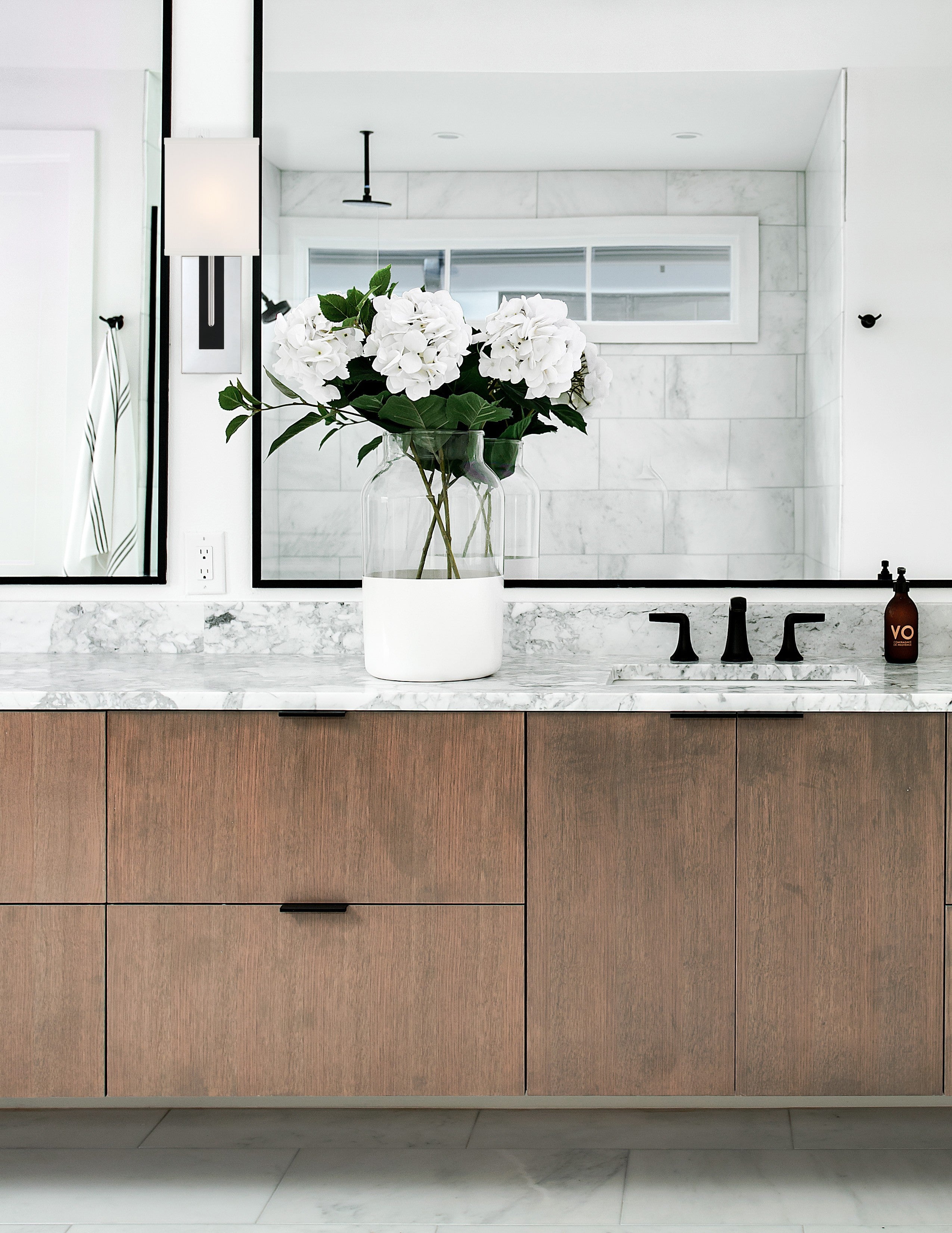 Crystorama Brent BRE-A3631-PN-BF – 6.5 Inch – 1 Light – Sconce – Polished Nickel + Black Forged – Damp Rated