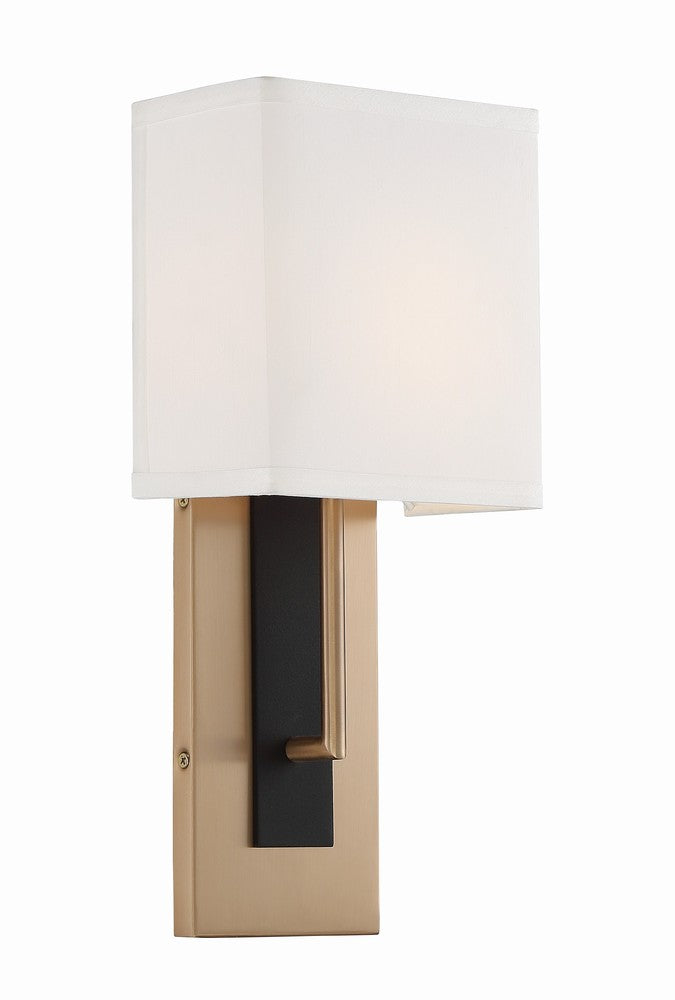 Crystorama BRENT BRE-A3631-VG-BF Sconce Modern - Vibrant Gold