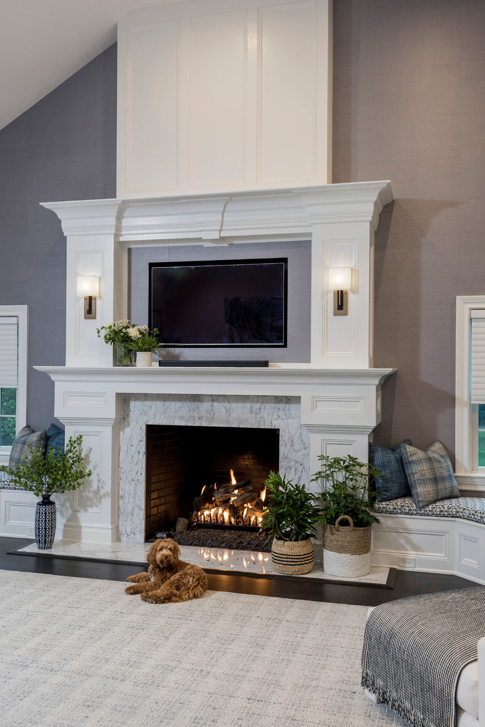 Crystorama Lighting BRE-A3631-VG-BF Sconce, ADA Wall Mount, Vibrant Gold + Black Forged