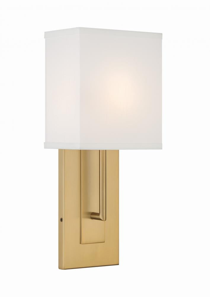 Crystorama BRENT BRE-A3631-VG Sconce Modern - Vibrant Gold