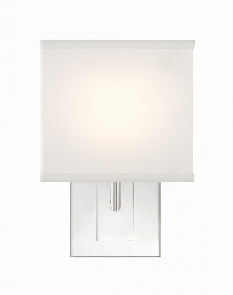 Crystorama BRENT BRE-A3632-PN Sconce Modern - Polished Nickel