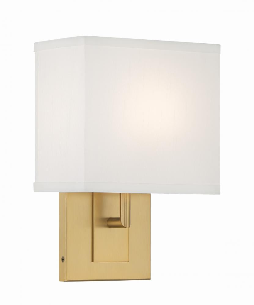 Crystorama BRENT BRE-A3632-VG Sconce Modern - Vibrant Gold