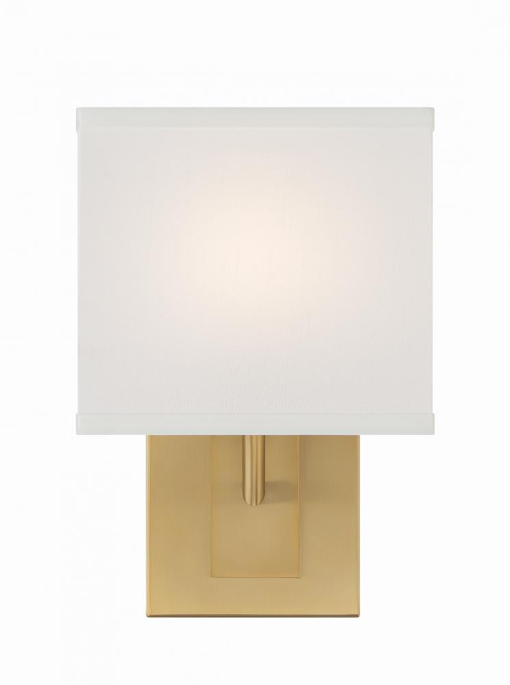 Crystorama BRENT BRE-A3632-VG Sconce Modern - Vibrant Gold