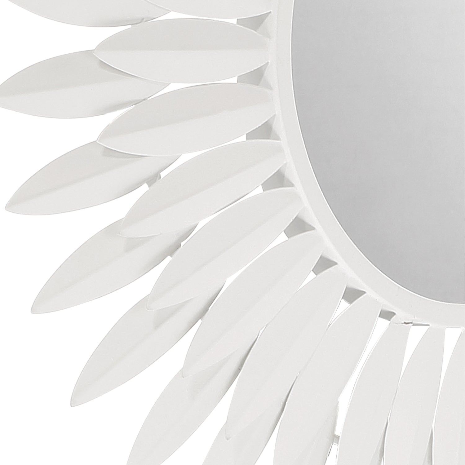 Crystorama Broche BRH-M520-MT – 20 Inch – Mirror – Matte White