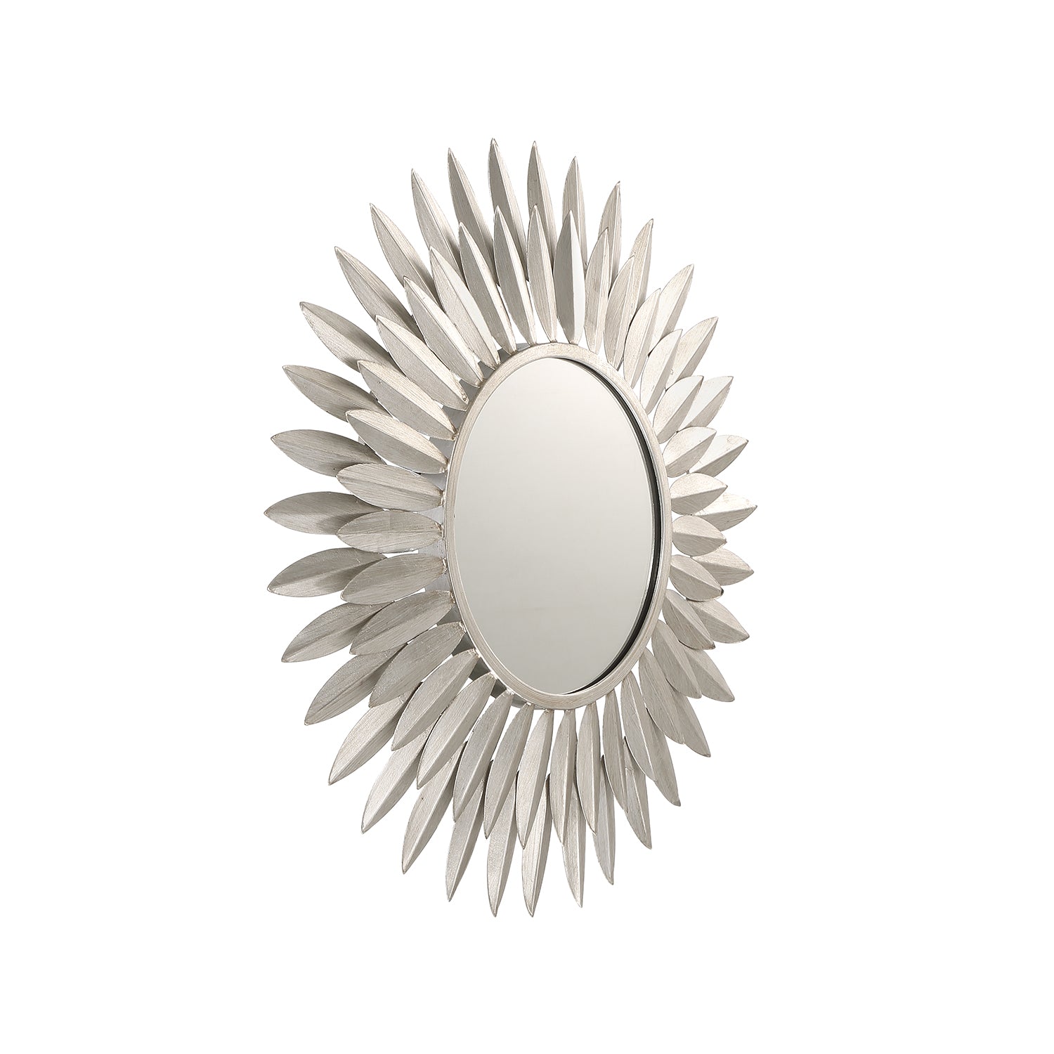Crystorama Broche BRH-M520-SA – 20 Inch – Mirror – Antique Silver