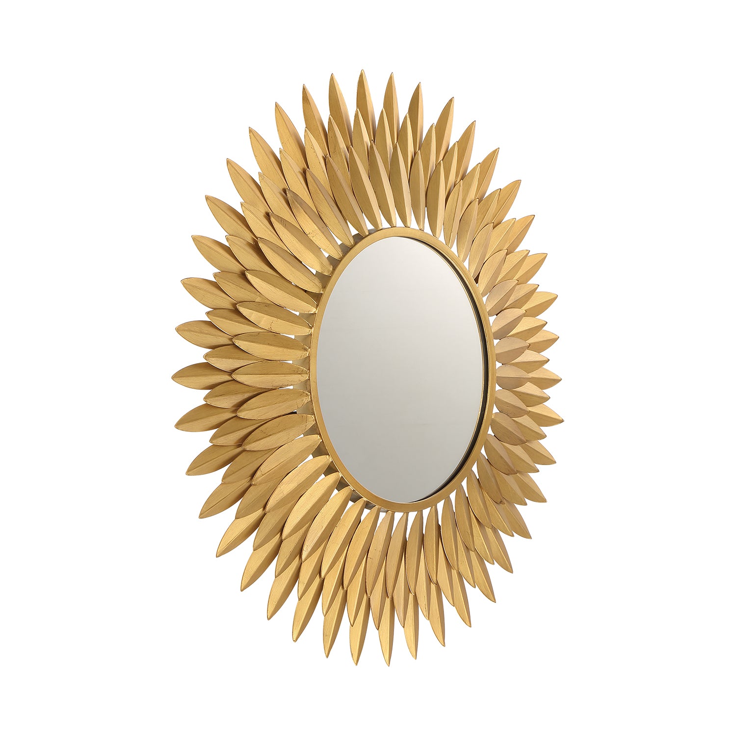 Crystorama Broche BRH-M524-GA – 24 Inch – Mirror – Antique Gold