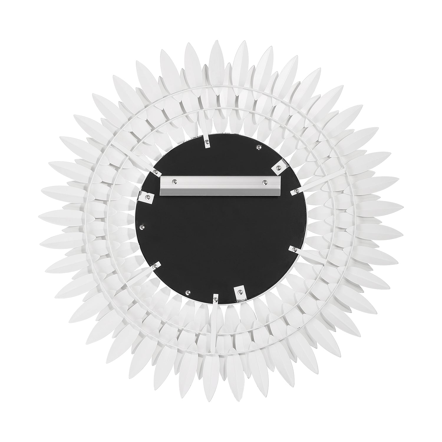 Crystorama Broche BRH-M524-MT – 24 Inch – Mirror – Matte White