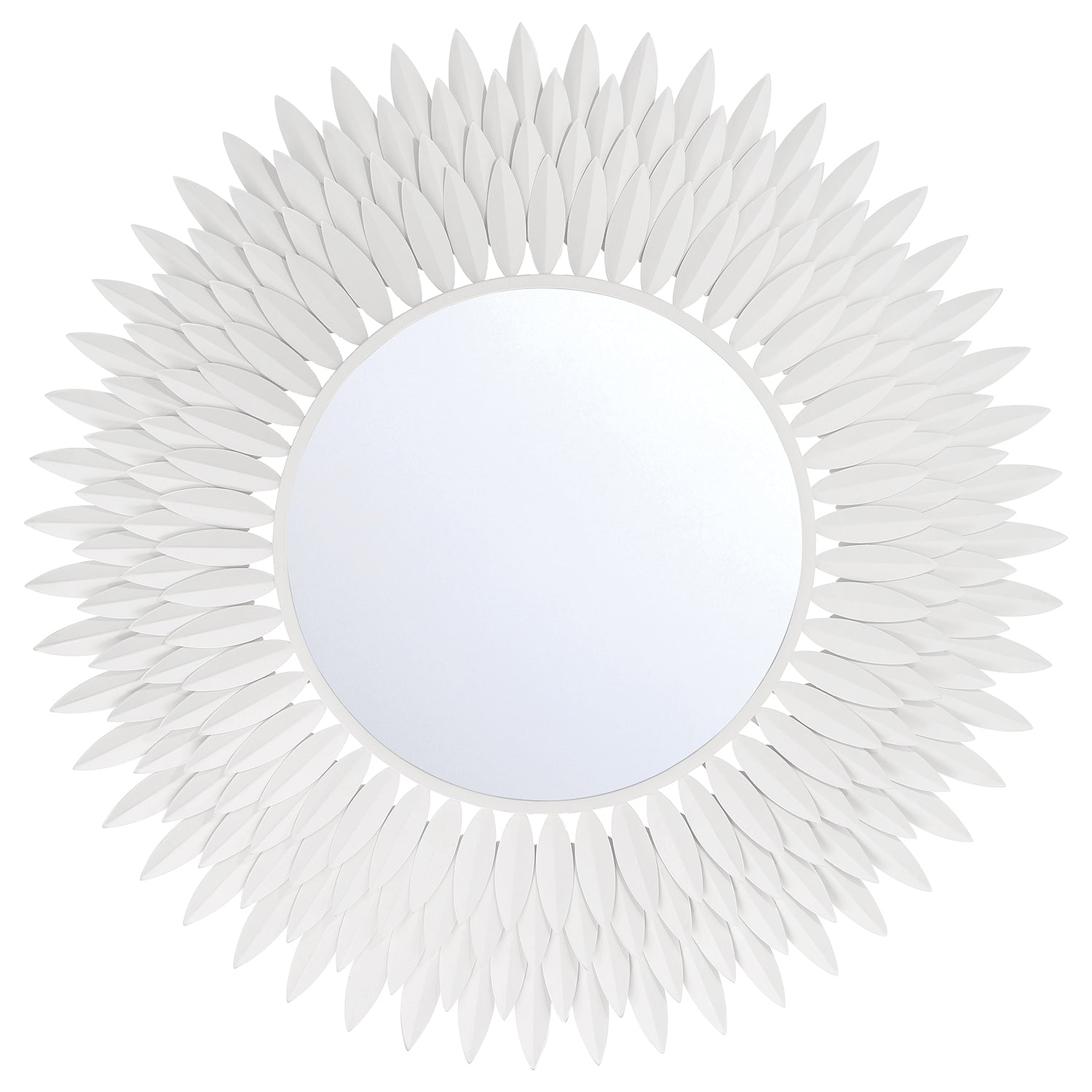 Crystorama Broche BRH-M530-MT – 30 Inch – Mirror – Matte White
