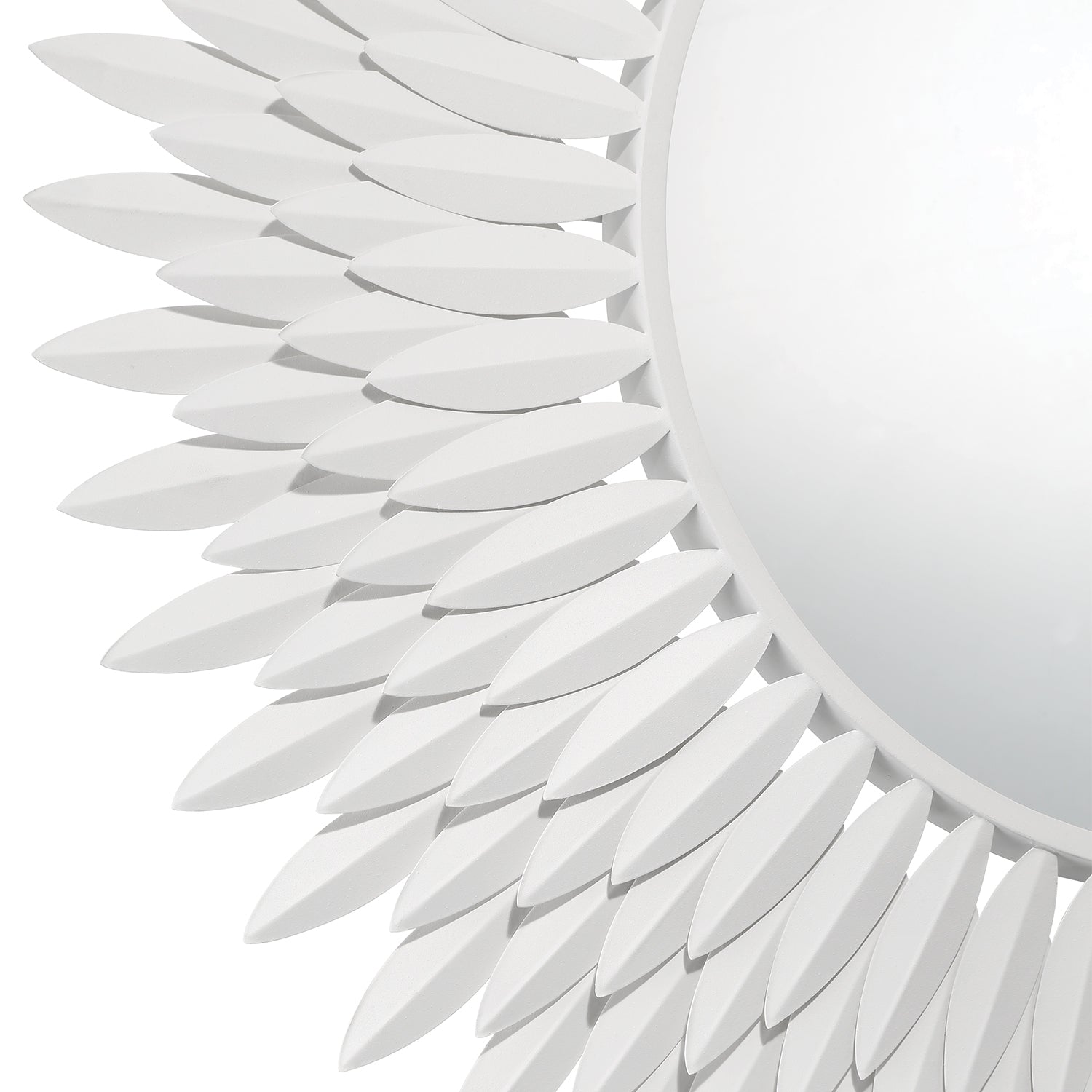 Crystorama Broche BRH-M530-MT – 30 Inch – Mirror – Matte White