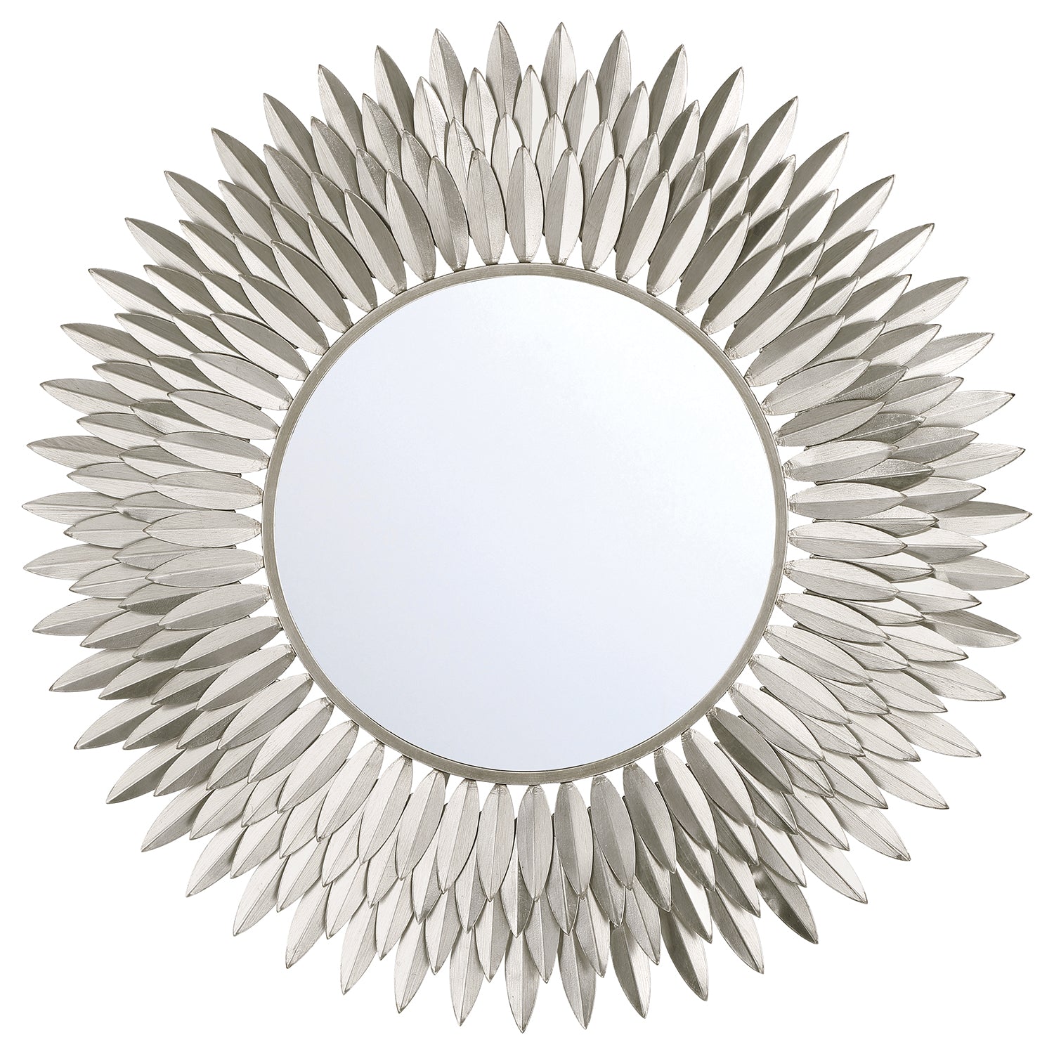 Crystorama Broche BRH-M530-SA – 30 Inch – Mirror – Antique Silver