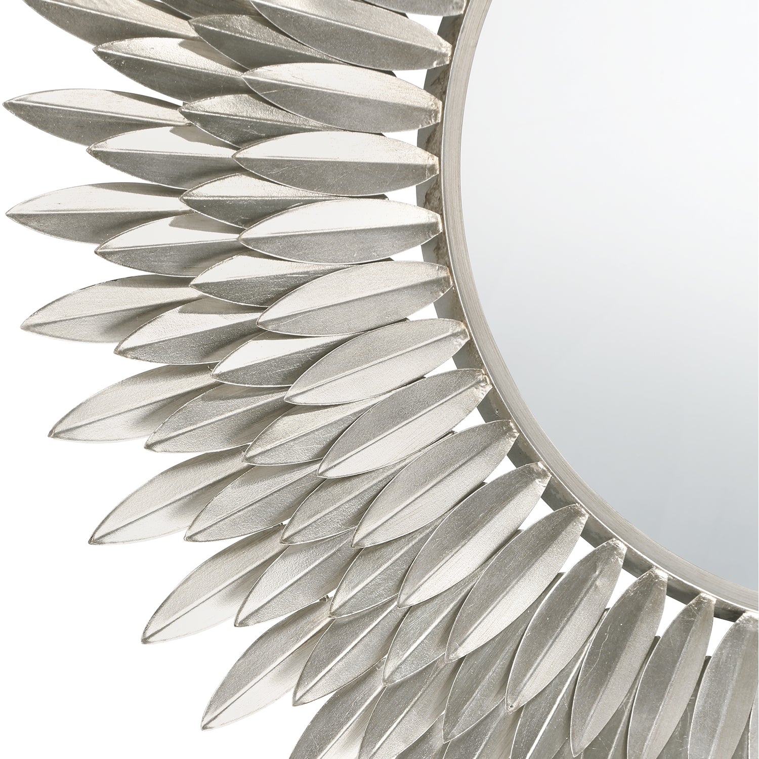 Crystorama Broche BRH-M530-SA – 30 Inch – Mirror – Antique Silver