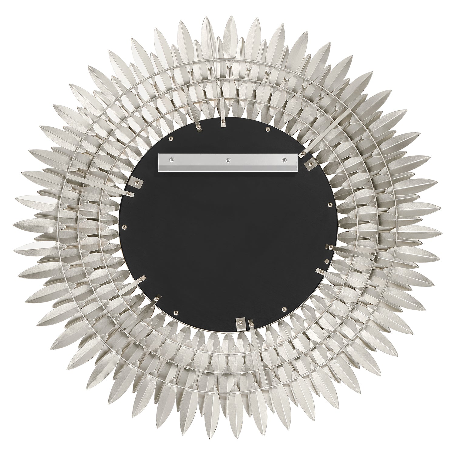 Crystorama Broche BRH-M530-SA – 30 Inch – Mirror – Antique Silver