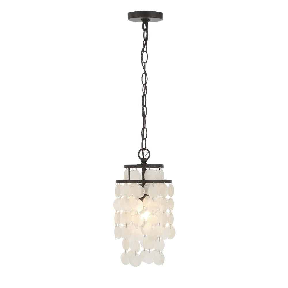 Crystorama BRIELLE BRI-3000-DB Mini Chandelier Contemporary - Dark Bronze