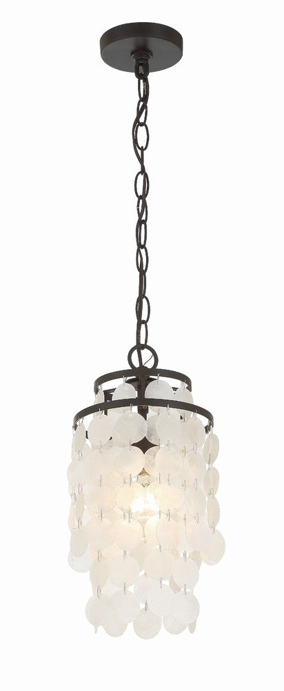 Crystorama BRIELLE BRI-3000-DB Mini Chandelier Contemporary - Dark Bronze