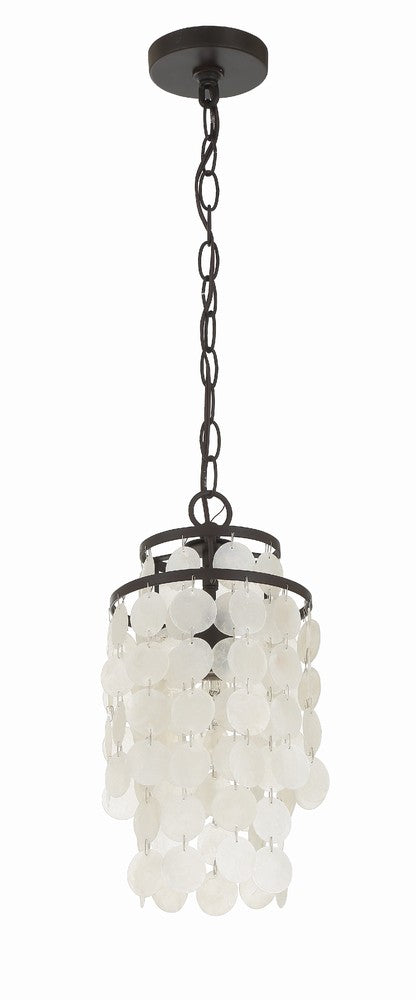 Crystorama BRIELLE BRI-3000-DB Mini Chandelier Contemporary - Dark Bronze