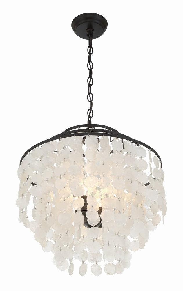 Crystorama BRIELLE BRI-3008-DB Chandelier Contemporary - Dark Bronze