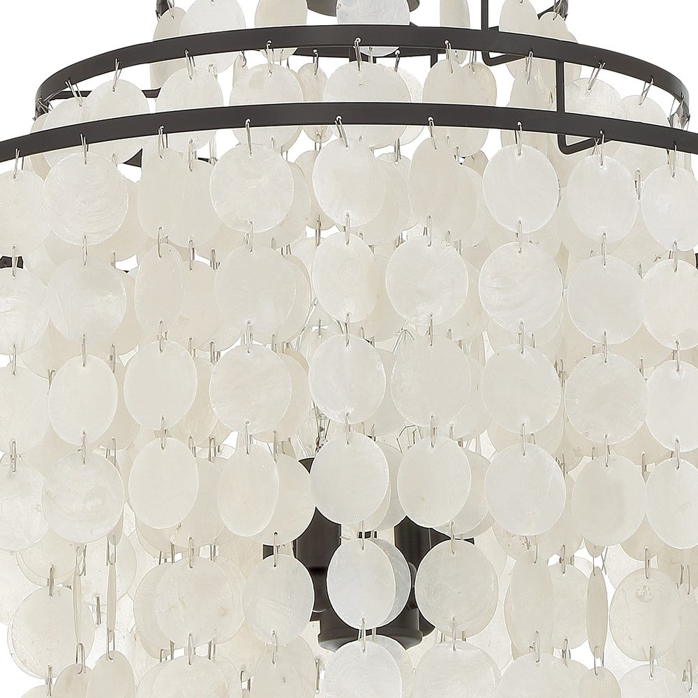 Crystorama BRIELLE BRI-3008-DB Chandelier Contemporary - Dark Bronze