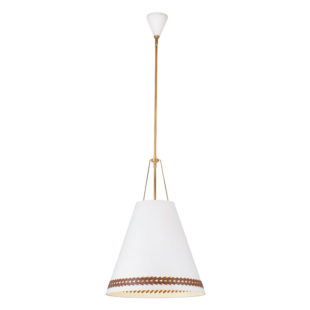 Alora Lighting BRICKELL PD342020MWHL Pendant - Matte White