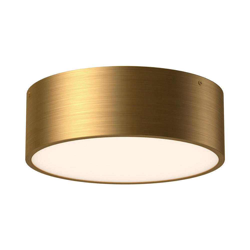 Alora Lighting BRISBANE FM556012AG Flush Mount - Aged Gold