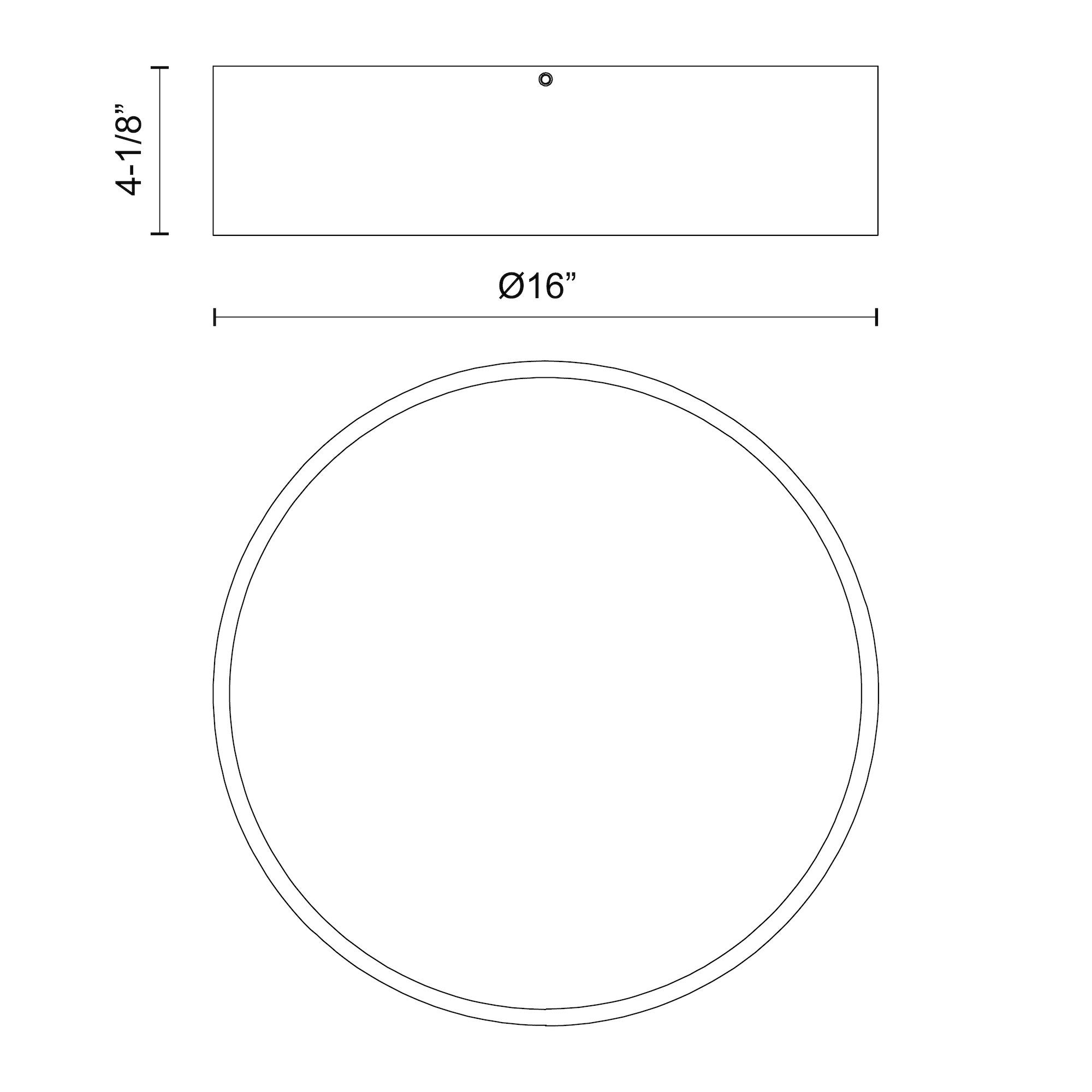 Brisbane 16-in Matte Black 3 Lights Flush Mount