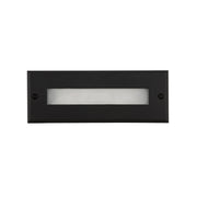 Kuzco Bristol ER95610-BK Exterior Wall/Step Light Fixture, UL Listed, Black
