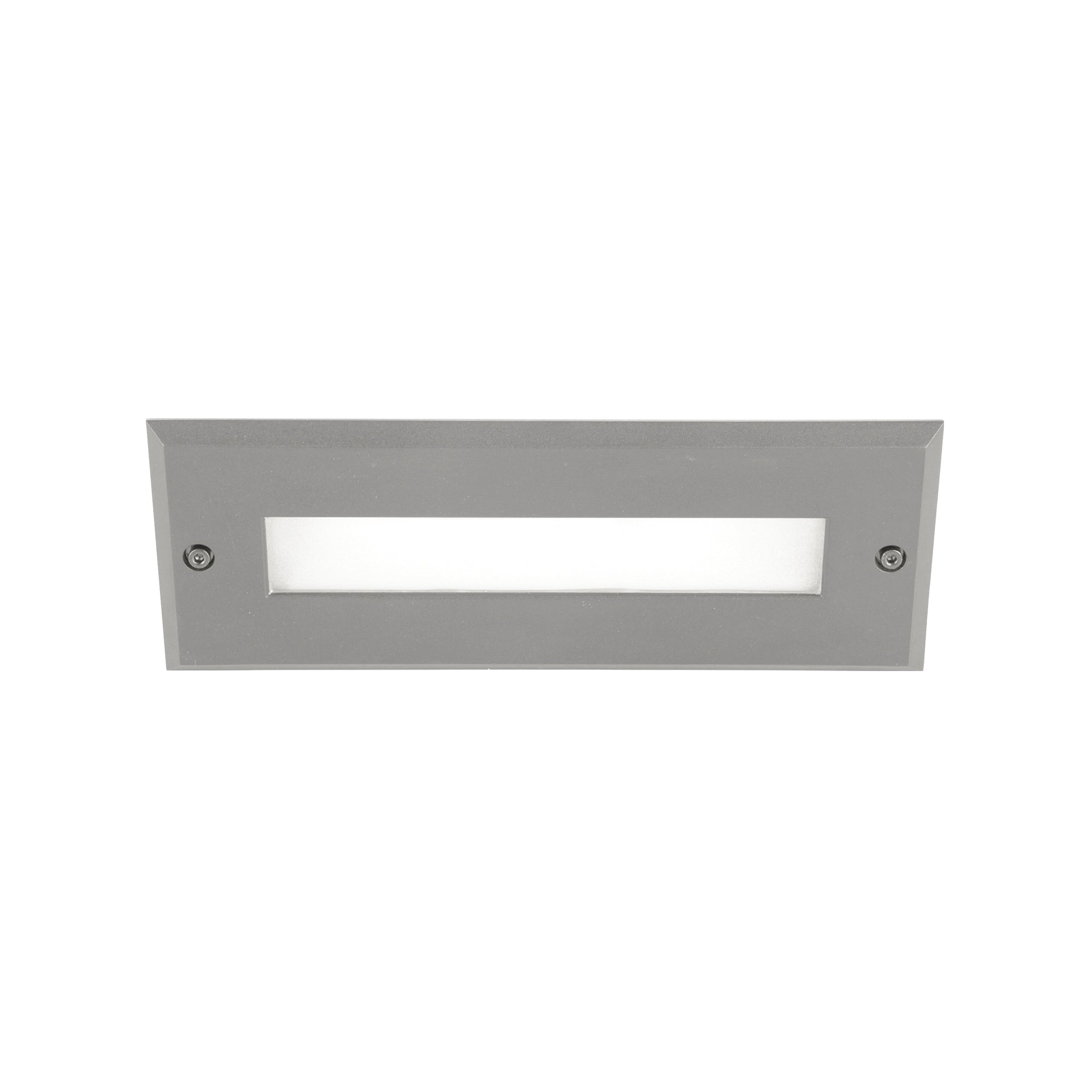 Bristol 10-in Gray LED Exterior Wall/Step Lights