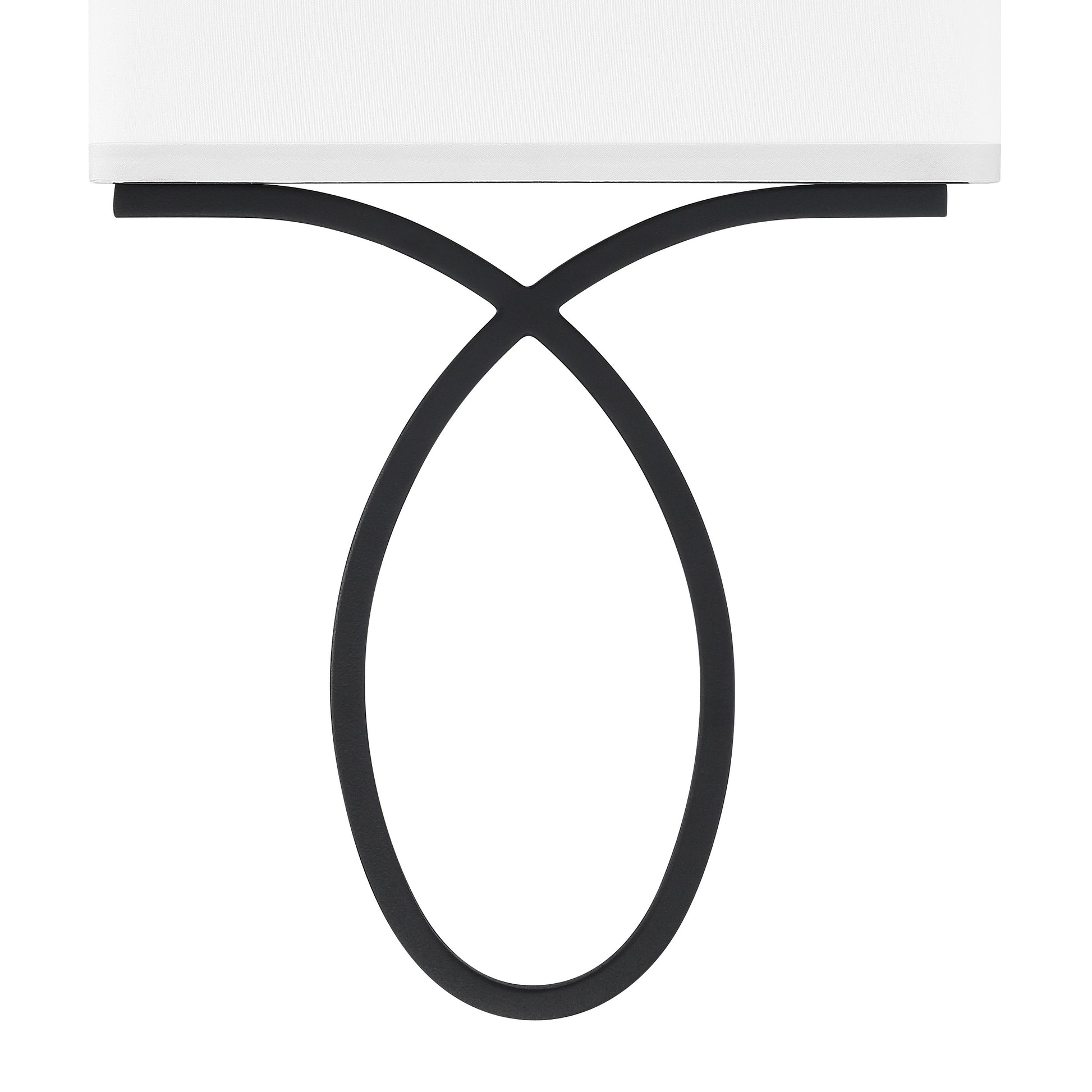 Crystorama Brinkley BRK-A3702-BF – 10 Inch – 2 Light – Sconce – Black Forged – Damp Rated