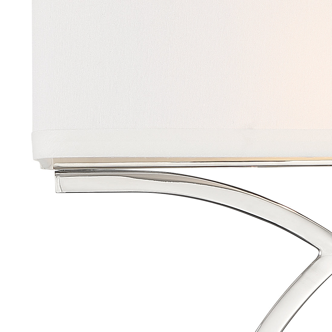 Crystorama Brinkley BRK-A3702-PN – 10 Inch – 2 Light – Sconce – Polished Nickel – Damp Rated