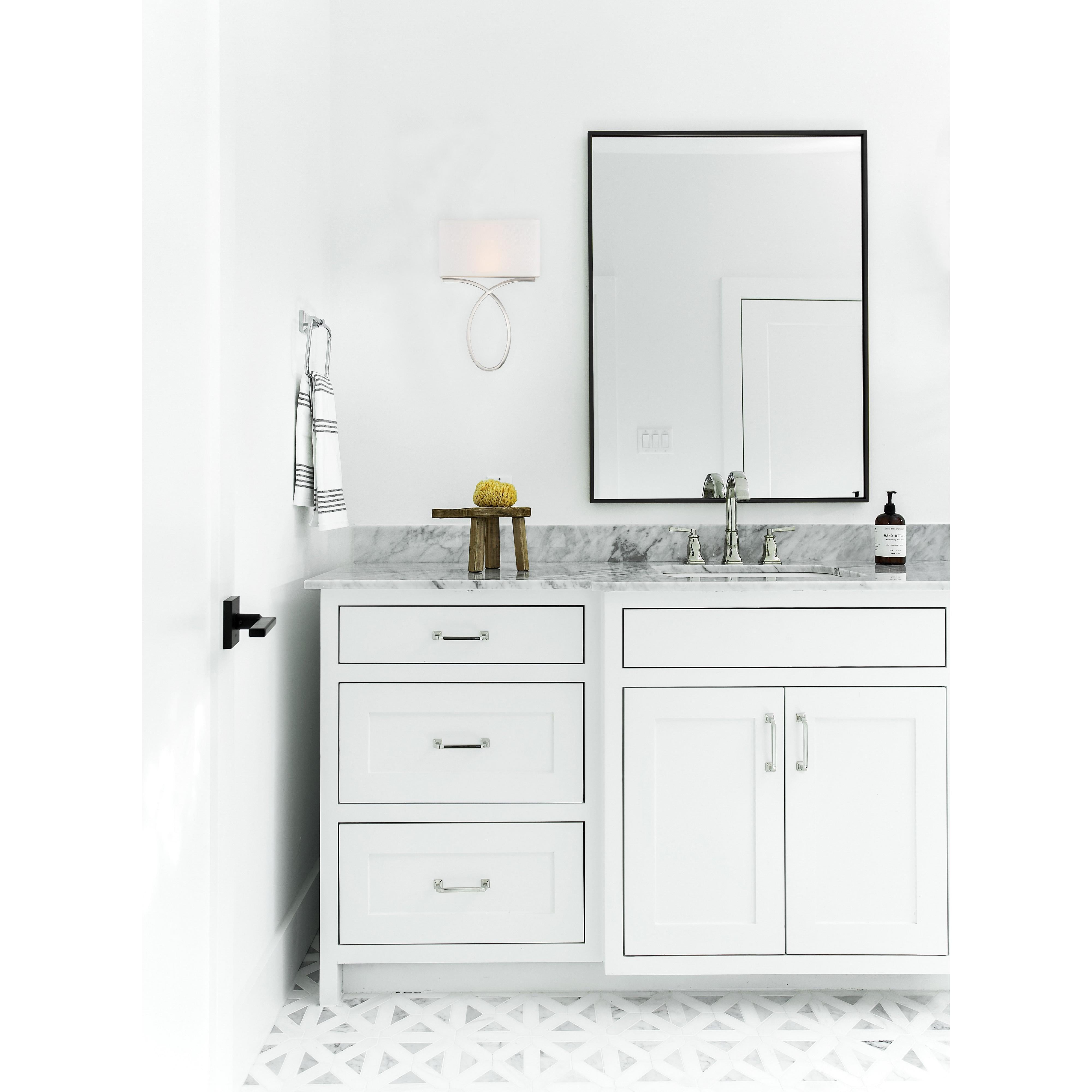 Crystorama Brinkley BRK-A3702-PN – 10 Inch – 2 Light – Sconce – Polished Nickel – Damp Rated