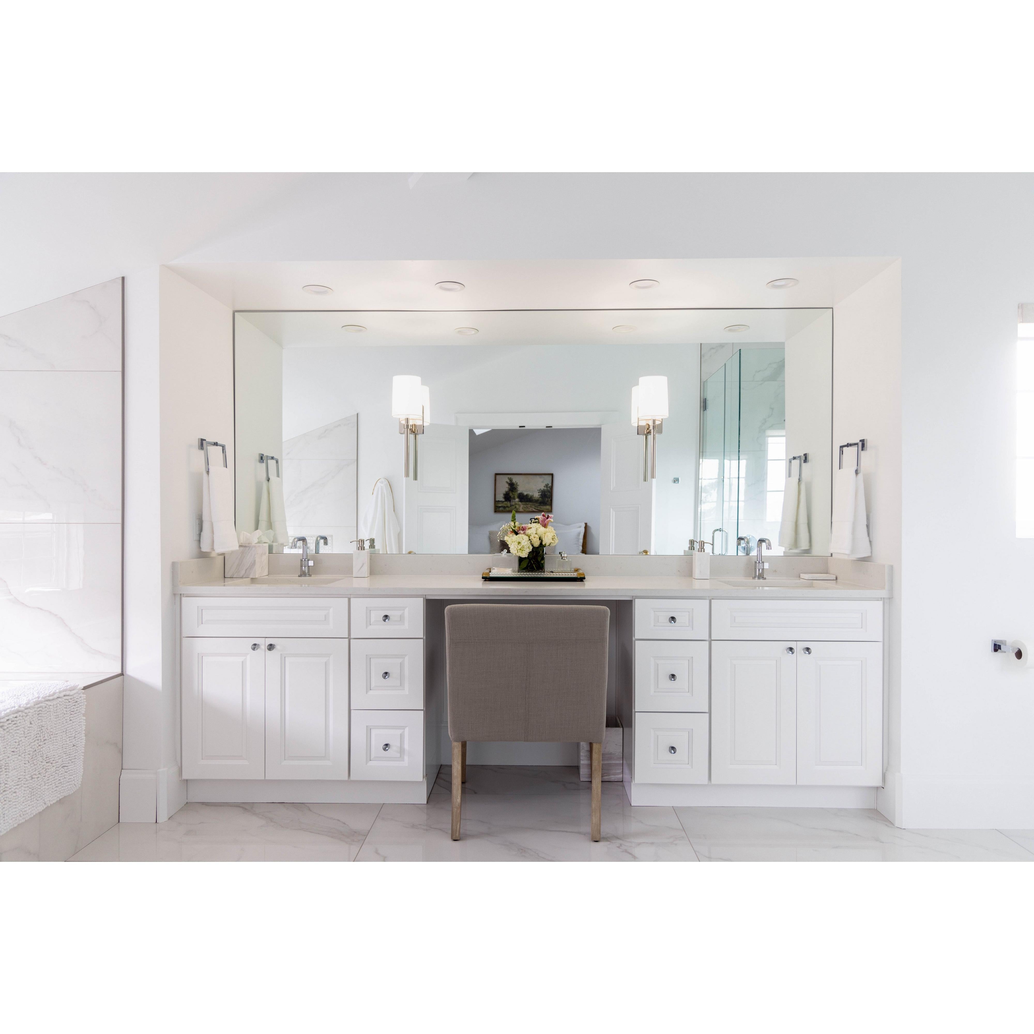 Crystorama Bromley BRO-451-PN – 5.5 Inch – 1 Light – Sconce – Polished Nickel – Damp Rated