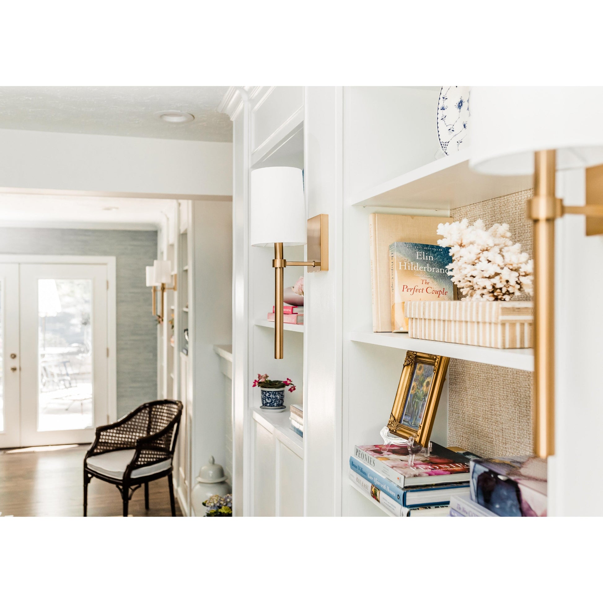 Crystorama Bromley BRO-451-VG – 5.5 Inch – 1 Light – Sconce – Vibrant Gold – Damp Rated