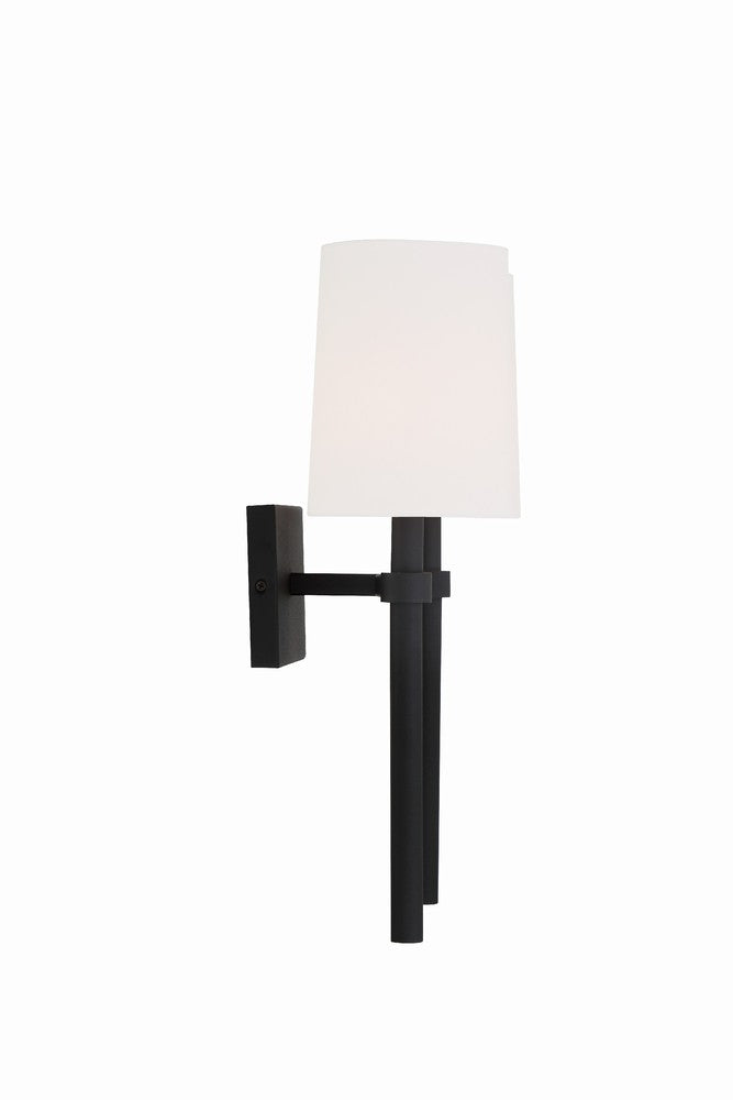 Crystorama BROMLEY BRO-452-BF Sconce Modern - Black Forged