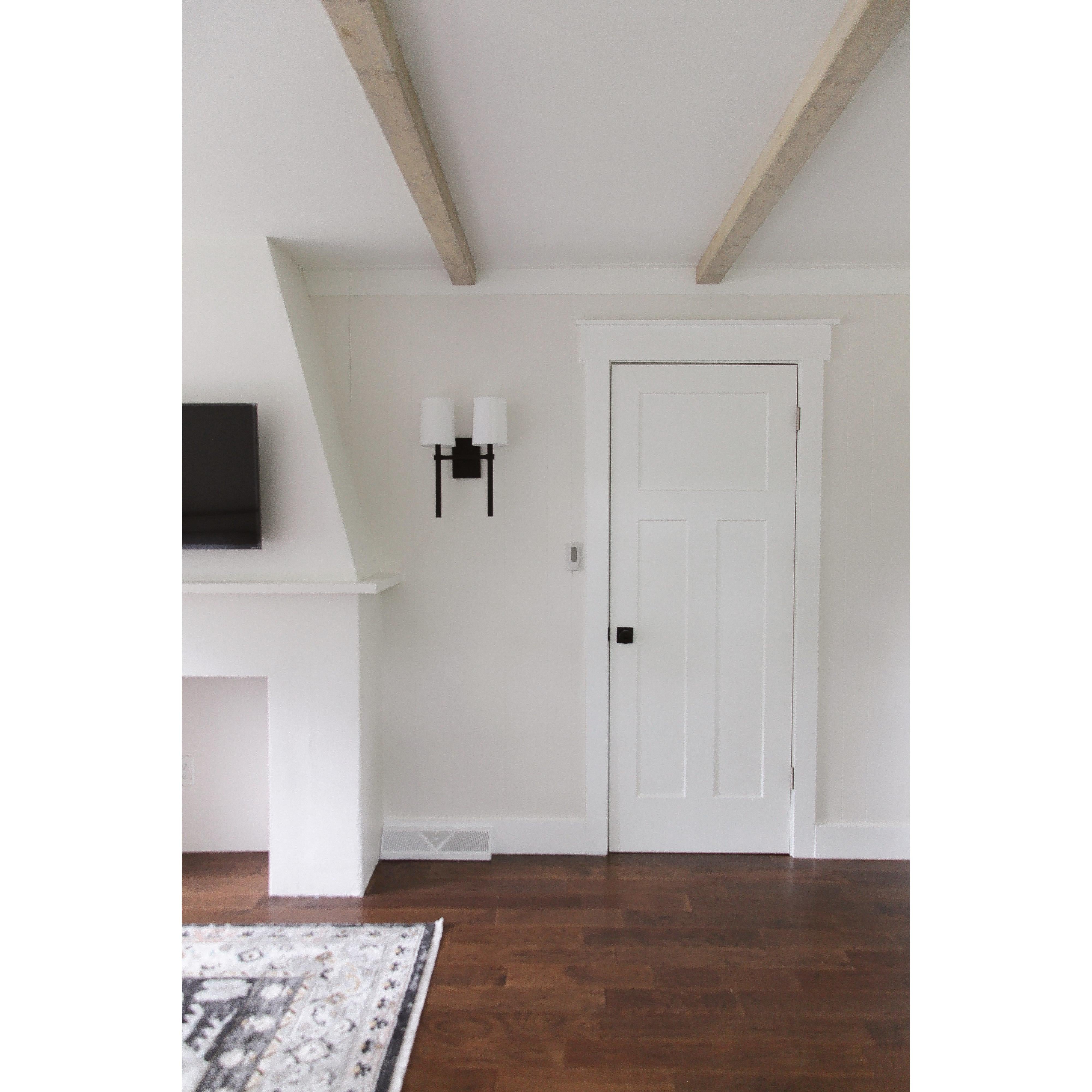 Crystorama Bromley BRO-452-BF – 13.75 Inch – 2 Light – Sconce – Black Forged – Damp Rated