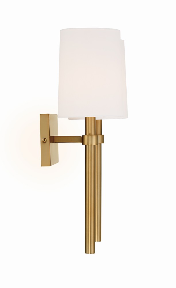 Crystorama BROMLEY BRO-452-VG Sconce Modern - Vibrant Gold