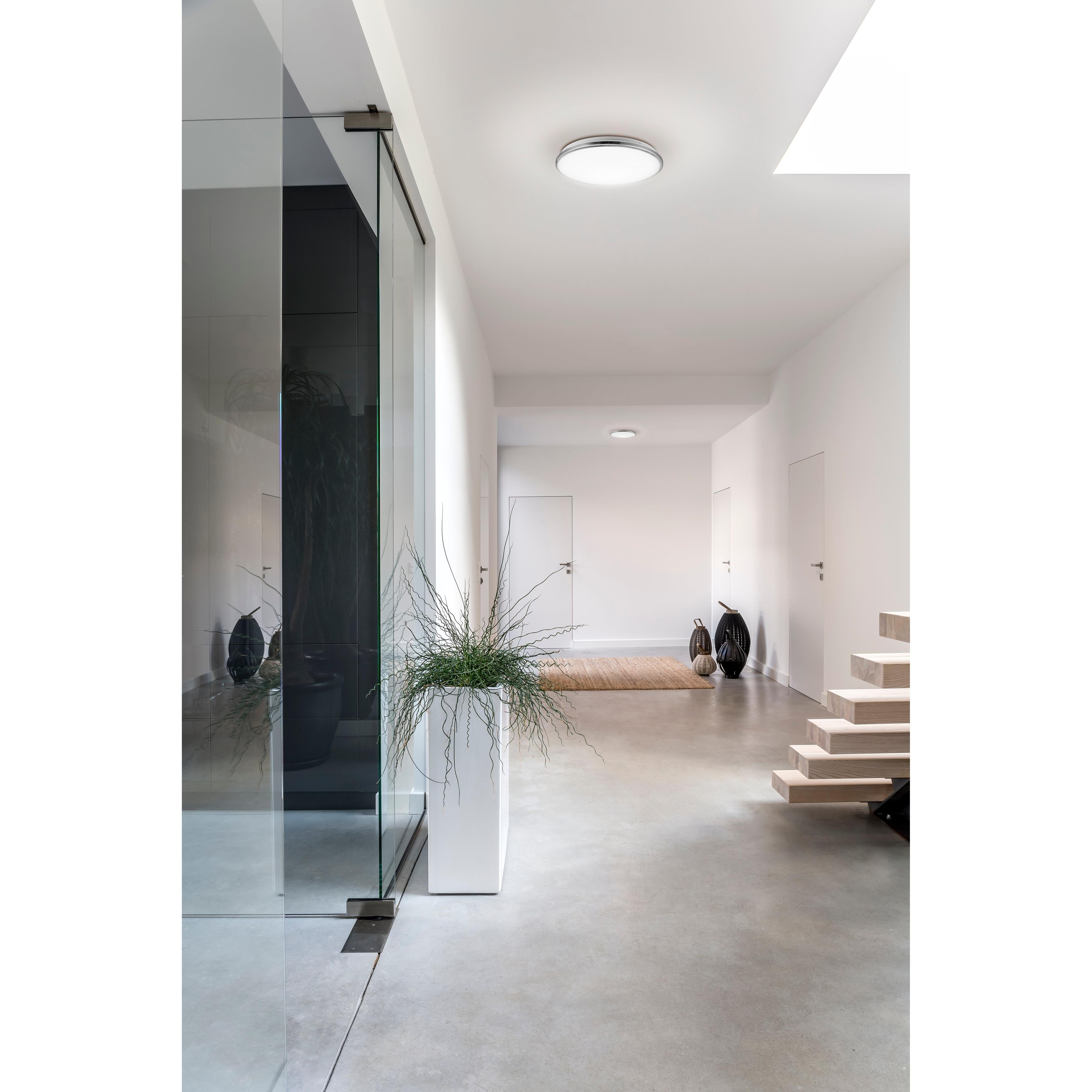 Brook 15-in Chrome LED Flush Mount