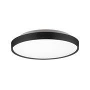 Brunswick 18-in Black LED Flush Mount
