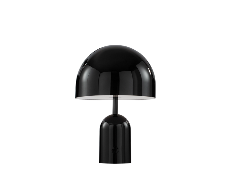 Bell Portable Rechargeable Cordless LED Table Lamp - Black