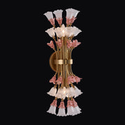 Bella Luxury Crystal Wall Sconce - Antique Brass