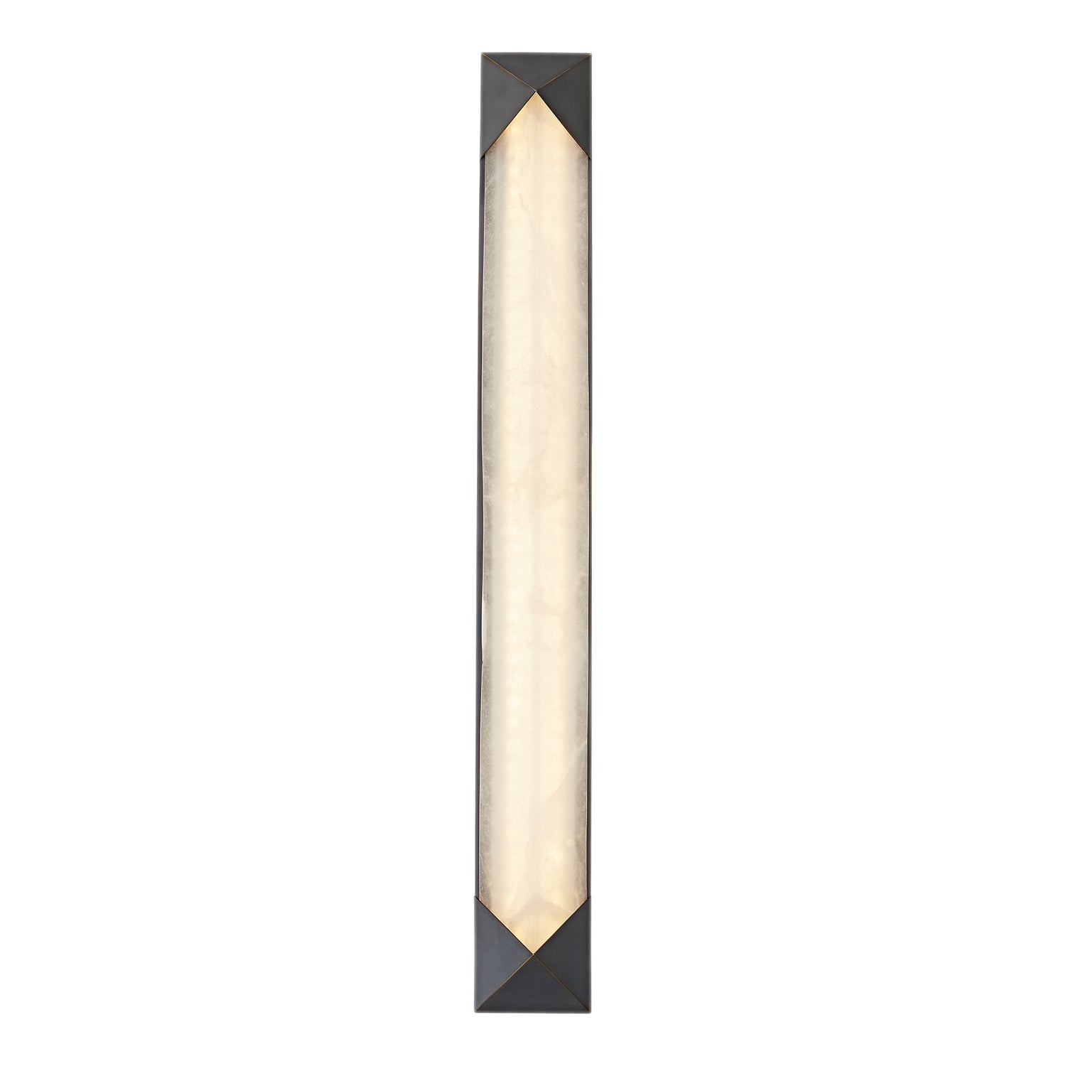 Caesar 25-in Urban Bronze/Alabaster LED Wall/Vanity